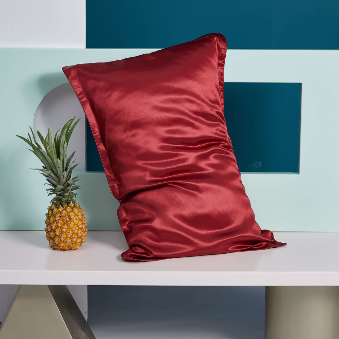 DISANGNI 22 Momme Mulberry Silk Pillowcase – Double-Sided, Envelope Closure, 48 × 74 cm