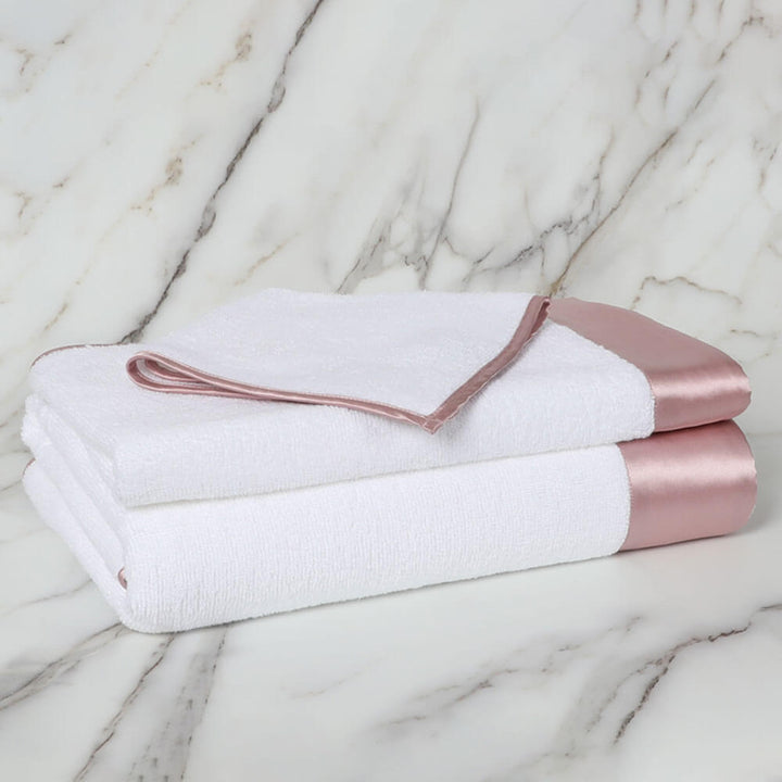 DISANGNI Silk Towel Set – 3 Pieces, Multiple Colors
