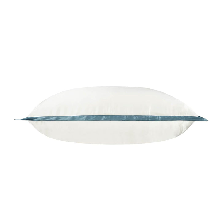 DISANGNI 22 Momme Mulberry Silk Pillowcase – Double-Sided Color Block, Envelope Closure