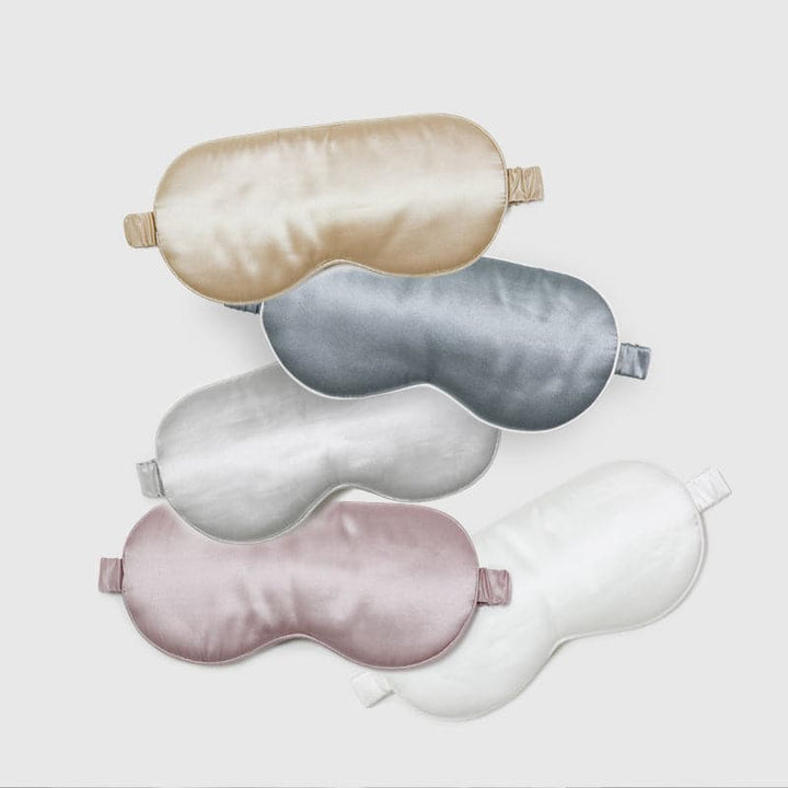 DISANGNI Silk Sleep Eye Masks – 5-Piece Set, Assorted Colors