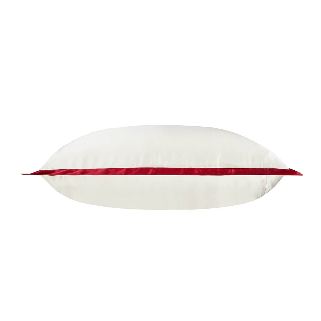 DISANGNI 22 Momme Mulberry Silk Pillowcase – Double-Sided Color Block, Envelope Closure