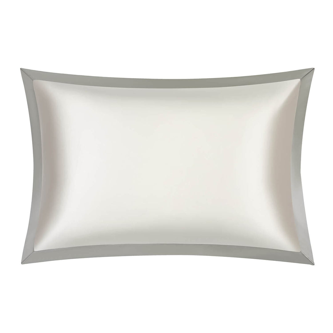 DISANGNI 22 Momme Mulberry Silk Pillowcase – Double-Sided Color Block, Envelope Closure