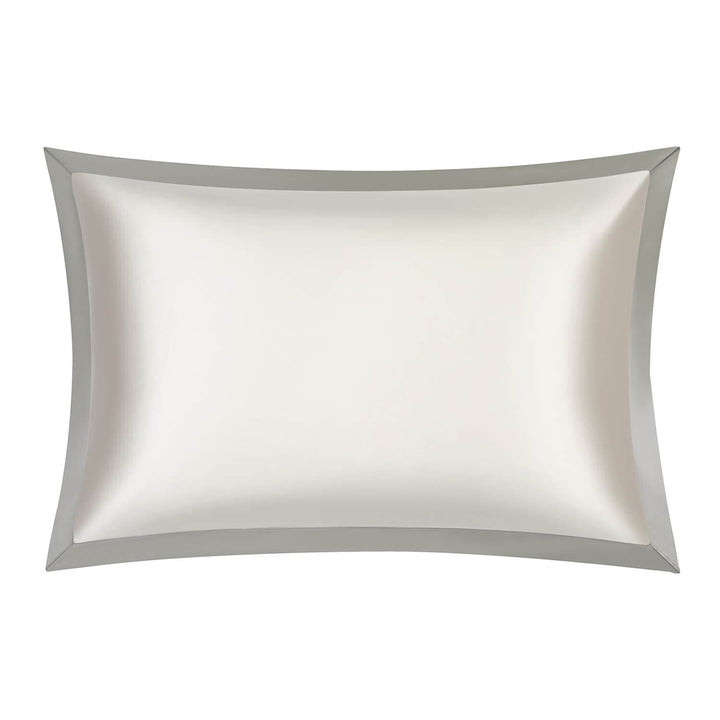 DISANGNI 22 Momme Mulberry Silk Pillowcase – Double-Sided Color Block, Envelope Closure