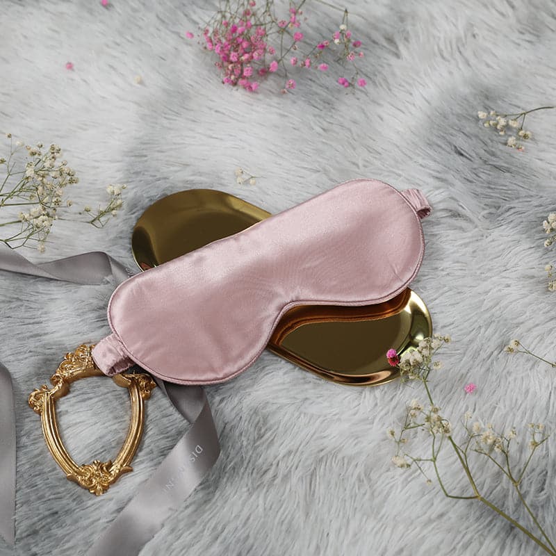 DISANGNI Silk Sleep Eye Masks – 5-Piece Set, Assorted Colors