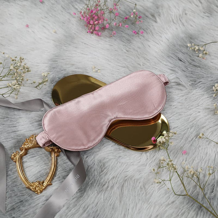 DISANGNI Silk Sleep Eye Masks – 5-Piece Set, Assorted Colors
