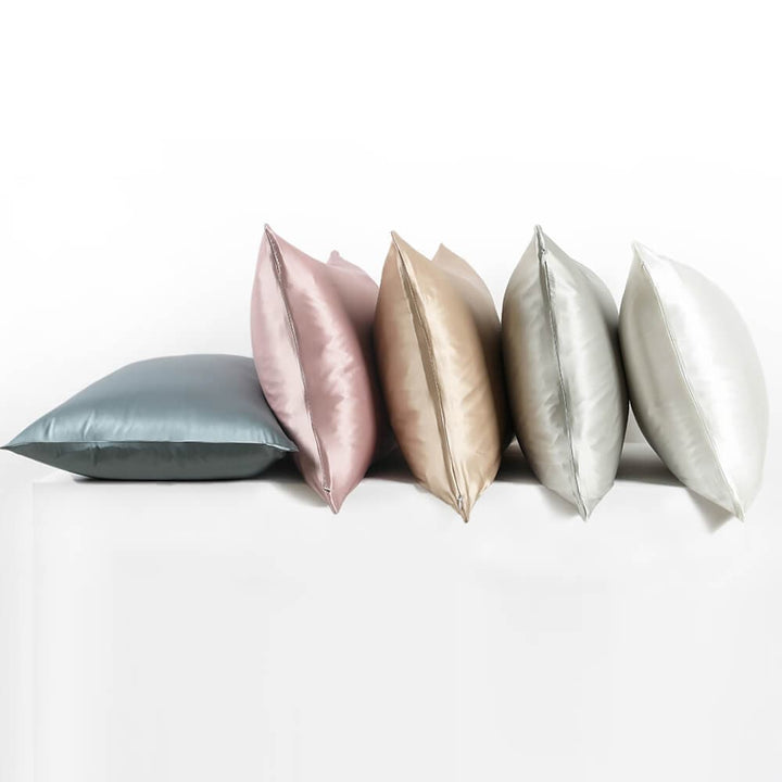 DISANGNI 22 Momme Mulberry Silk Pillowcase – Double-Sided, Hidden Zipper, Standard / Queen / King