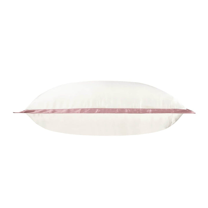 DISANGNI 22 Momme Mulberry Silk Pillowcase – Double-Sided Color Block, Envelope Closure