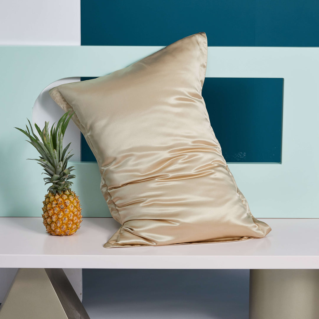 DISANGNI 22 Momme Mulberry Silk Pillowcase – Double-Sided, Envelope Closure, 48 × 74 cm