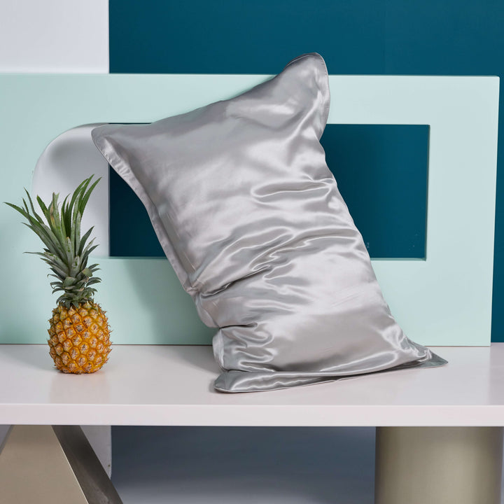 DISANGNI 22 Momme Mulberry Silk Pillowcase – Double-Sided, Envelope Closure, 48 × 74 cm
